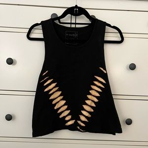 Free People Acid Washed Tank Top